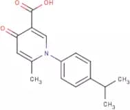 6-Methyl-4-oxo-1-[4-(propan-2-yl)phenyl]-1,4-dihydropyridine-3-carboxylic acid
