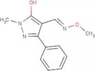 4-[(1E)-(Methoxyimino)methyl]-1-methyl-3-phenyl-1H-pyrazol-5-ol