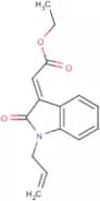 Ethyl 2-[(3E)-2-oxo-1-(prop-2-en-1-yl)-2,3-dihydro-1H-indol-3-ylidene]acetate