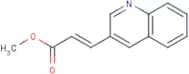 Methyl (2E)-3-(quinolin-3-yl)prop-2-enoate