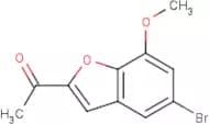 1-(5-Bromo-7-methoxy-1-benzofuran-2-yl)ethan-1-one