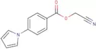 Cyanomethyl 4-(1H-pyrrol-1-yl)benzoate