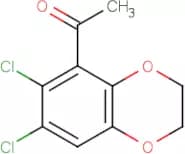 1-(6,7-Dichloro-2,3-dihydro-1,4-benzodioxin-5-yl)ethan-1-one