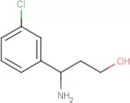 3-Amino-3-(3-chlorophenyl)propan-1-ol