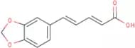(2E,4E)-5-(2H-1,3-Benzodioxol-5-yl)penta-2,4-dienoic acid