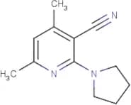4,6-Dimethyl-2-(pyrrolidin-1-yl)nicotinonitrile