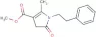 Methyl 2-methyl-5-oxo-1-(2-phenylethyl)-4,5-dihydro-1H-pyrrole-3-carboxylate