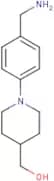 {1-[4-(Aminomethyl)phenyl]piperidin-4-yl}methanol