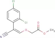 Methyl 2-{[(1E)-2-cyano-2-(2,4-dichlorophenyl)eth-1-en-1-yl]oxy}acetate