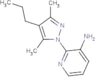 2-(3,5-Dimethyl-4-propyl-1H-pyrazol-1-yl)pyridin-3-amine