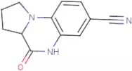 4-Oxo-1H,2H,3H,3aH,4H,5H-pyrrolo[1,2-a]quinoxaline-7-carbonitrile