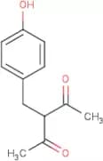 3-[(4-Hydroxyphenyl)methyl]pentane-2,4-dione