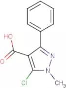 5-Chloro-1-methyl-3-phenyl-1H-pyrazole-4-carboxylic acid