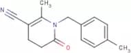 2-Methyl-1-[(4-methylphenyl)methyl]-6-oxo-1,4,5,6-tetrahydropyridine-3-carbonitrile