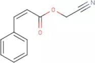 Cyanomethyl (2Z)-3-phenylprop-2-enoate