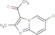 1-{6-Chloro-2-methylimidazo[1,2-a]pyridin-3-yl}ethan-1-one
