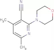 4,6-Dimethyl-2-(morpholin-4-yl)pyridine-3-carbonitrile