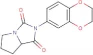 2-(2,3-Dihydro-1,4-benzodioxin-6-yl)-hexahydro-1H-pyrrolo[1,2-c]imidazole-1,3-dione