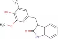 3-[(4-Hydroxy-3-methoxy-5-methylphenyl)methyl]-2,3-dihydro-1H-indol-2-one