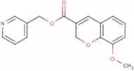 (Pyridin-3-yl)methyl 8-methoxy-2H-chromene-3-carboxylate