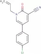 5-(4-Chlorophenyl)-2-oxo-1-(prop-2-en-1-yl)-1,2-dihydropyridine-3-carbonitrile