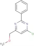 4-Chloro-6-(methoxymethyl)-2-phenylpyrimidine