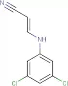 (2E)-3-[(3,5-Dichlorophenyl)amino]prop-2-enenitrile