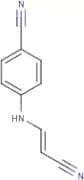 4-{[(1E)-2-Cyanoeth-1-en-1-yl]amino}benzonitrile