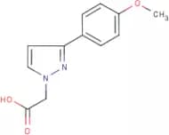 [3-(4-Methoxyphenyl)-1H-pyrazol-1-yl]acetic acid