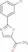 1-[2-(3-Chlorophenyl)-1,3-thiazol-5-yl]ethan-1-one