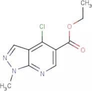 Ethyl 4-chloro-1-methyl-1H-pyrazolo[3,4-b]pyridine-5-carboxylate