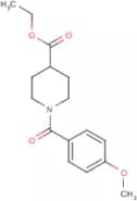 Ethyl 1-(4-methoxybenzoyl)piperidine-4-carboxylate
