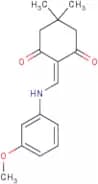 2-{[(3-Methoxyphenyl)amino]methylidene}-5,5-dimethylcyclohexane-1,3-dione