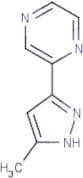 2-(5-Methyl-1H-pyrazol-3-yl)pyrazine