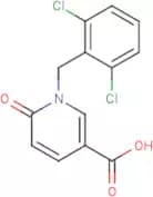 1-[(2,6-Dichlorophenyl)methyl]-6-oxo-1,6-dihydropyridine-3-carboxylic acid