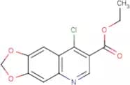Ethyl 8-chloro-2H-[1,3]dioxolo[4,5-g]quinoline-7-carboxylate