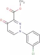 Methyl 1-(3-chlorophenyl)-4-oxo-1,4-dihydropyridazine-3-carboxylate