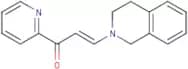 (2E)-1-(Pyridin-2-yl)-3-(1,2,3,4-tetrahydroisoquinolin-2-yl)prop-2-en-1-one