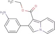 Ethyl 2-(3-aminophenyl)indolizine-1-carboxylate
