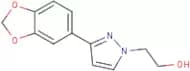 2-[3-(2H-1,3-Benzodioxol-5-yl)-1H-pyrazol-1-yl]ethan-1-ol