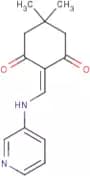 5,5-Dimethyl-2-{[(pyridin-3-yl)amino]methylidene}cyclohexane-1,3-dione