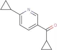 5-Cyclopropanecarbonyl-2-cyclopropylpyridine