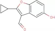 2-Cyclopropyl-5-hydroxy-1-benzofuran-3-carbaldehyde