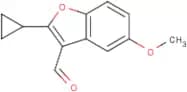 2-Cyclopropyl-5-methoxy-1-benzofuran-3-carbaldehyde