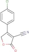 4-(4-Chlorophenyl)-2-oxo-2,5-dihydrofuran-3-carbonitrile