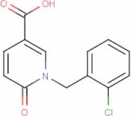 1-[(2-Chlorophenyl)methyl]-6-oxo-1,6-dihydropyridine-3-carboxylic acid