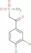 1-(3,4-Dichlorophenyl)-2-methanesulfonylethan-1-one