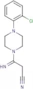3-[4-(2-Chlorophenyl)piperazin-1-yl]-3-iminopropanenitrile