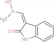 (3Z)-3-{[Hydroxy(methyl)amino]methylidene}-2,3-dihydro-1H-indol-2-one