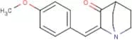 (2E)-2-[(4-Methoxyphenyl)methylidene]-1-azabicyclo[2.2.2]octan-3-one